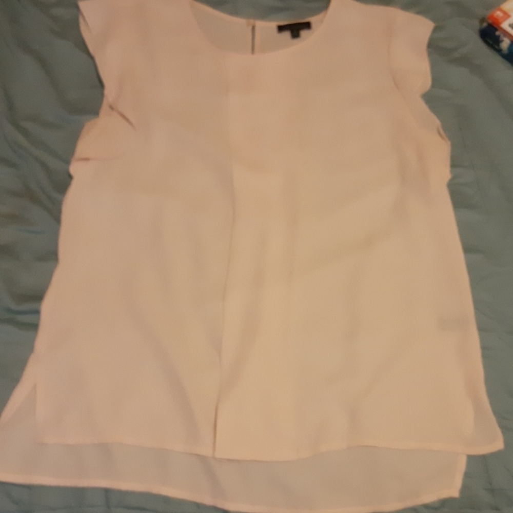 Pink Ruffle Shirt